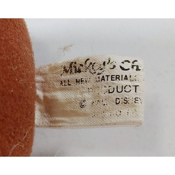 Vintage Disney Mickeys  Christmas Carol Stuffed Plush 7" Tiny Tim Mickey Mouse - Picture 4 of 4